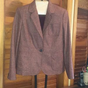 Lands’ End tweed jacket